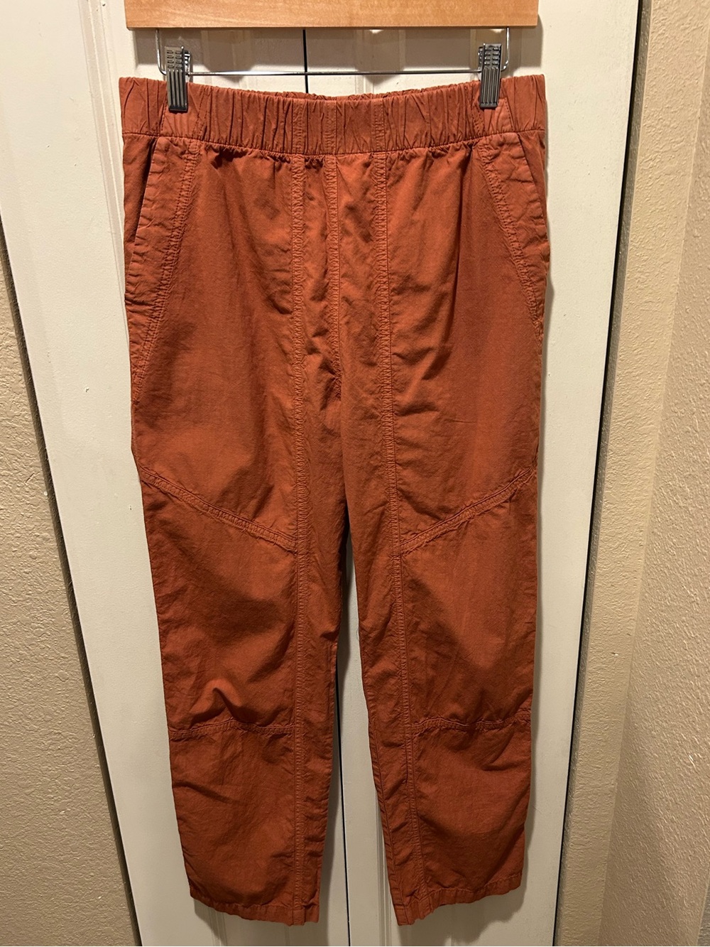 Prairie Underground Pull On 100% Organic Cotton Pants Terracotta , XS